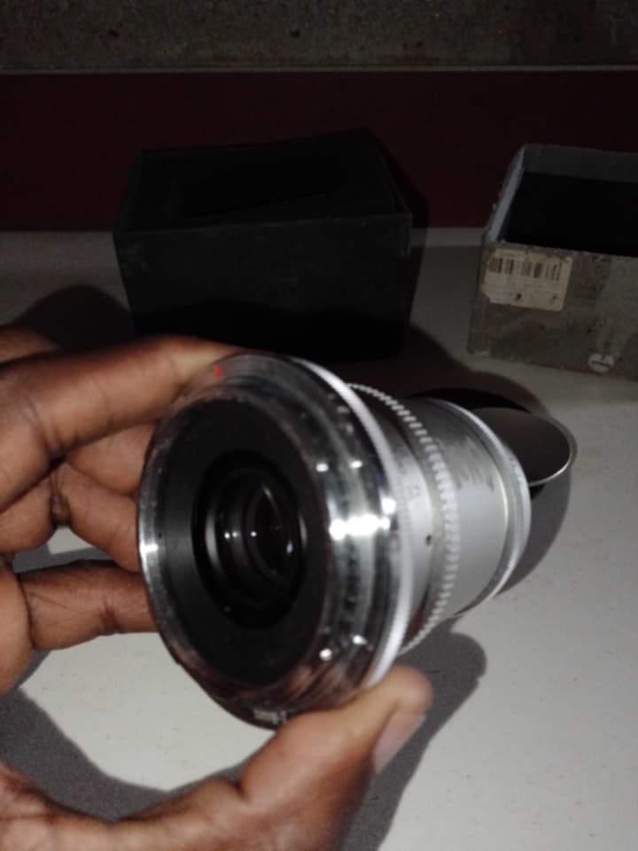 Lente fotográfica Mavisan 50mm f/2.8