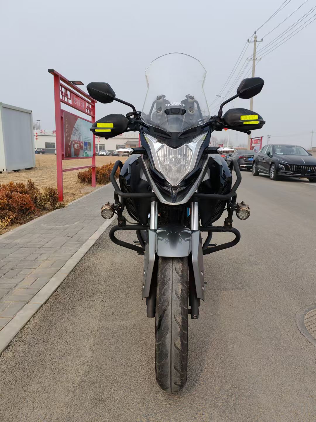 Honda CB190X Cilindros: 250cc 18.000 km Série G Moto trailer